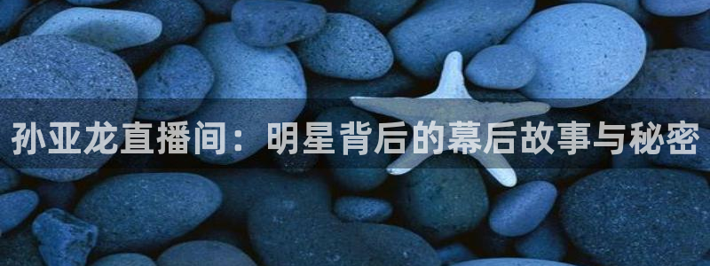 9255tv直播nba在线观看：孙亚龙直播间：明星背后的幕后故事与秘密