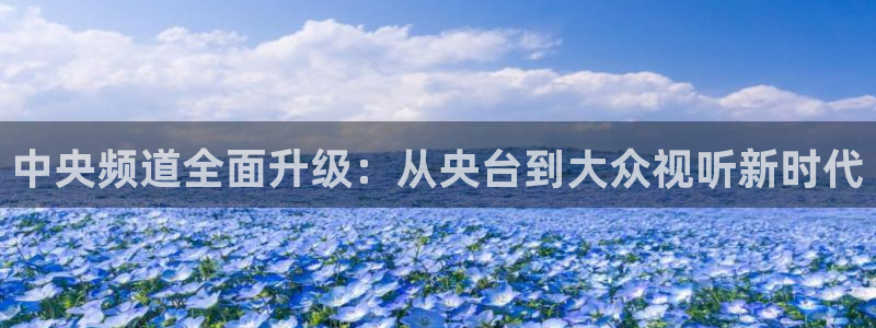 9255tv直播无插件nba：中央频道全面升级：从央台到大众视听新时代